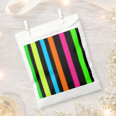 Neon strepen bedankzakje (Geknipt)