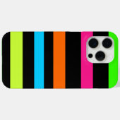 Neon strepen Case-Mate iPhone case (Achterkant (horizontaal))