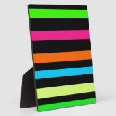 Neon strepen fotoplaat (Zijkant)