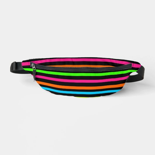 Neon strepen heuptasje (Voorkant)