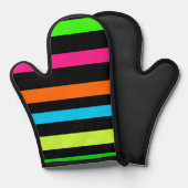 Neon strepen ovenwant (Voorkant / Achterkant)