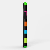 Neon Strepen Patroon Case-Mate iPhone Case (Achterkant/rechts)