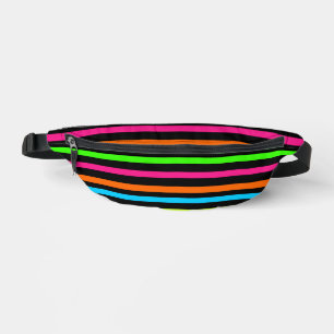 Neon Strepen Patroon Heuptasje