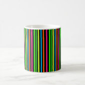 Neon Strepen Patroon Koffiemok (Center)