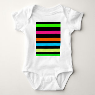 Neon strepen romper