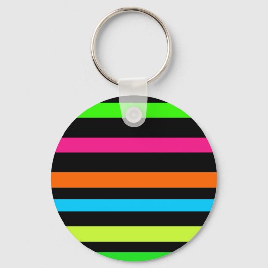 Neon strepen sleutelhanger (Voorkant)