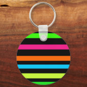 Neon strepen sleutelhanger (Voorkant)