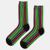 Neon strepen sokken (Links)