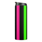 Neon strepen thermosbeker (Geroteerd rechts)