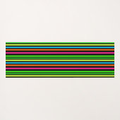 Neon strepen yogamat (Achterkant (horizontaal))