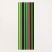 Neon strepen yogamat (Achterkant)