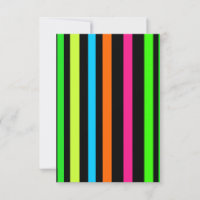 Neon Strepenpatroon