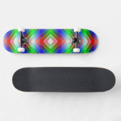 Neon Stripes Skateboard (Horizontaal)