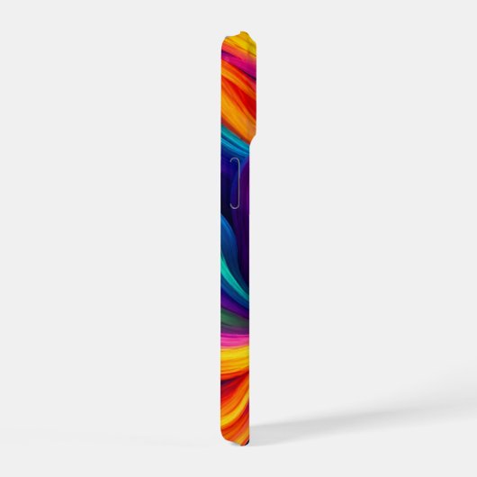 Neon stroming. iPhone 15 case (Rechterkant)
