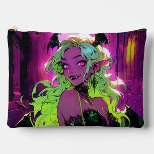 Neon Succubus Demon Anime Girl Etui