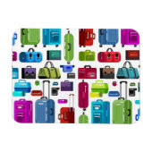 Neon Suitcases Magneet (Horizontaal)