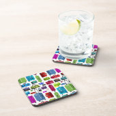 Neon Suitcases Onderzetter (Rechterzijde)