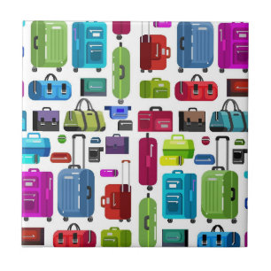Neon Suitcases Tegeltje