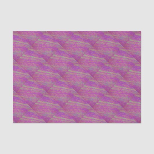 Neon Summer Paarse Palms Tissuepapier (Voorkant)