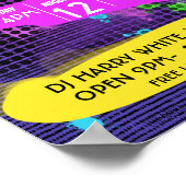 NEON SUMMER Party Poster (Hoek)