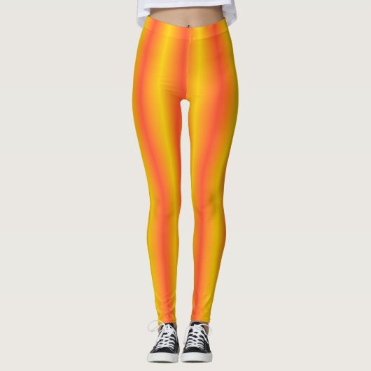 Neon Sunrise leggings (Voorkant)