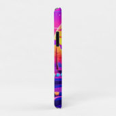 Neon Sunset Landschap Case-Mate iPhone Case (Achterkant/rechts)