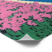 Neon Sunset Miami Art Print 80s Retro Summer (Hoek)