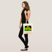 'Neon Susans' Budget Canvas Tas (Voorkant (model))