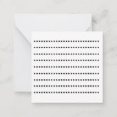 Neon swirl "Je bent Geweldige" kaart Notitiekaartje (Achterkant)