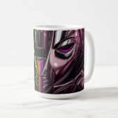 Neon Swirl Mug Koffiemok (Voorkant rechts)