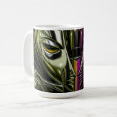 Neon Swirl Mug Koffiemok (Voorkant links)