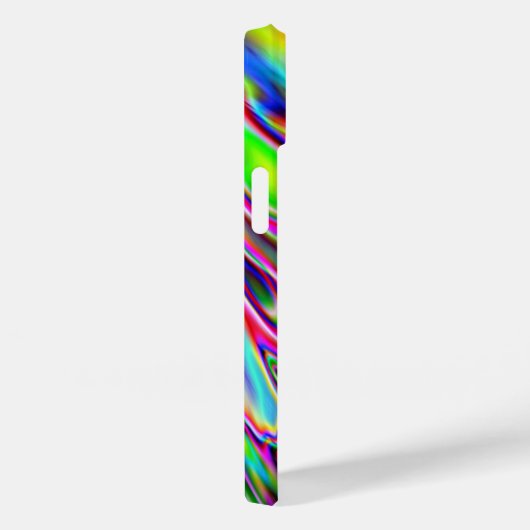 Neon Swirls Digital Art Design Case-Mate iPhone Case (Achterkant / Rechts)