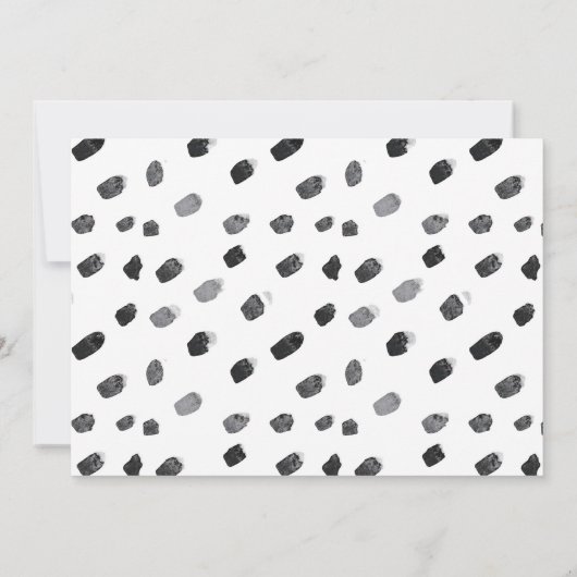 Neon T-Rex Dinosaur Verjaardagsfeestje Uitnodiging (Achterkant)