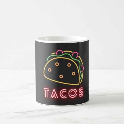 Neon Tacos-symbool Koffiemok (Center)