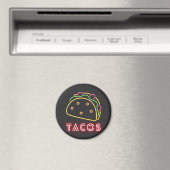 Neon Tacos-symbool Magneet (Insitu (Vaatwasser))