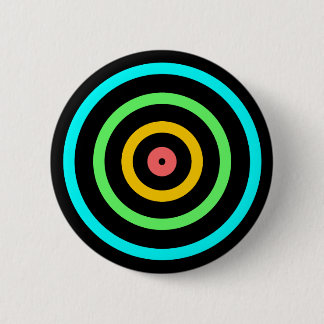 Neon Target Ronde Button 5,7 Cm