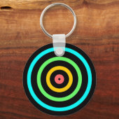 Neon Target Sleutelhanger (Voorkant)