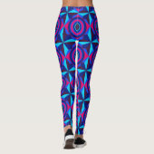 Neon Tech Pulse Leggings (Achterkant)