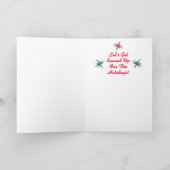 neon teken retro kerst Kaarten (Binnen)