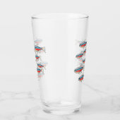 Neon Tetra Glas (Rechts)