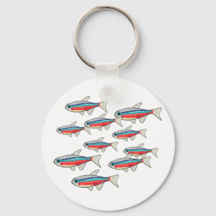 Neon Tetra Sleutelhanger