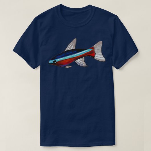 Neon Tetra T-shirt (Design voorkant)