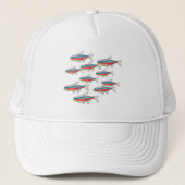 Neon Tetra Trucker Pet (Voorkant)