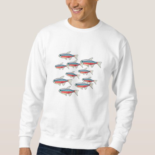 Neon Tetra Trui (Voorkant)
