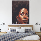 Neon Theology for Uncertain Saints   Canvas Afdruk (Insitu (Slaapkamer))