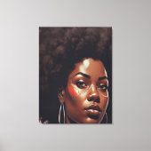 Neon Theology for Uncertain Saints   Canvas Afdruk (Voorkant)