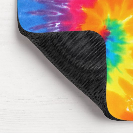 Neon Tie Dye Muismat (Hoek)