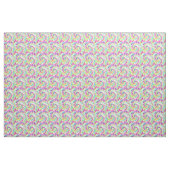 Neon Tie Dye Pattern Stof (Yard (91,4 cm))