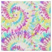 Neon Tie Dye Pattern Stof (Close Up)