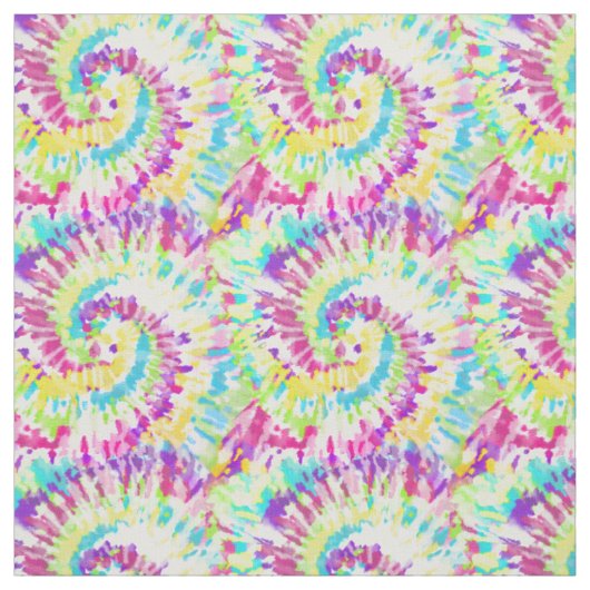 Neon Tie Dye Pattern Stof (Swatch)